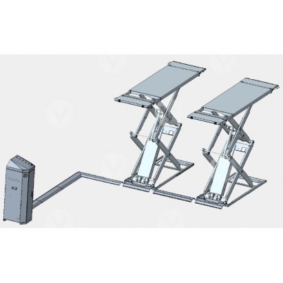 Подъёмник ножничный, г/п 3,5 т, Everlift EE-6501V3